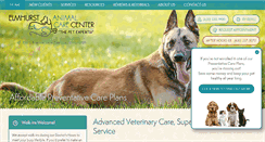 Desktop Screenshot of elmhurstanimalcarecenter.com